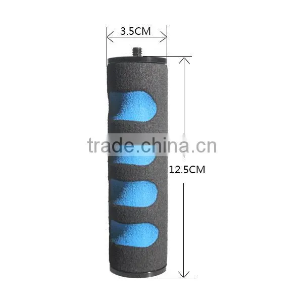 Commlite Metal Aluminum 1/4" Screw Sponge Video Grip Handle Holder Grip for Digital Video Camera Camcorder,for GoPro Hero
