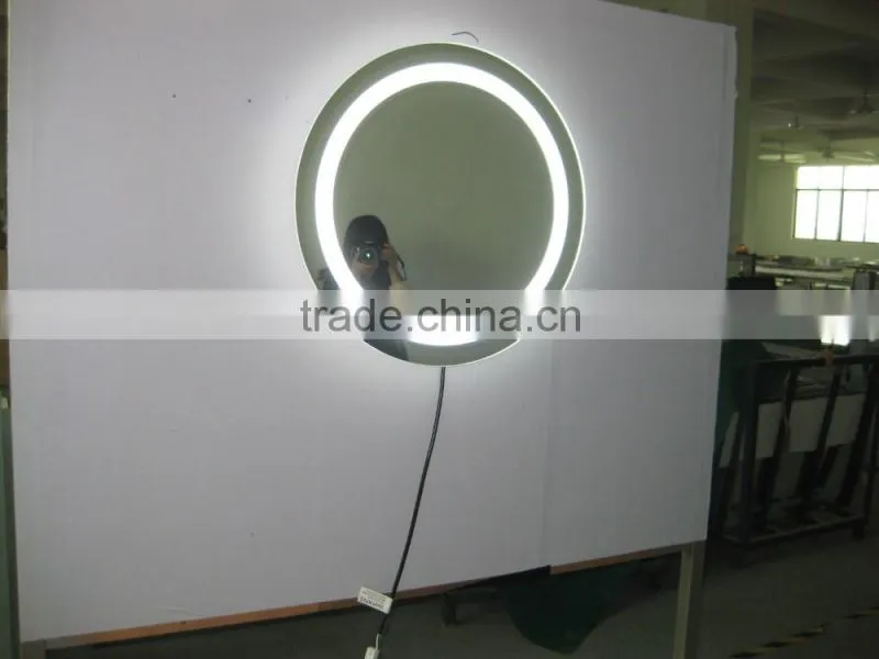 Hot Sale Modern Round Illuminated Bathroom Led Dressing Mirror