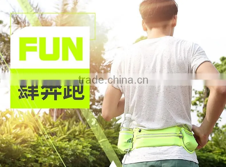 Original Rock Multifunctional Running Belt for Mobile Phone below 5.5 inch with zipper Waterproof Sport Pouch Kettle Bag MT-5648