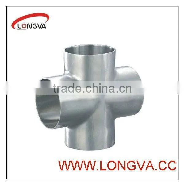 butt weld pipe fitting cross
