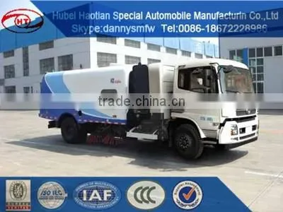 FOTON long road cleaning car automobile sweeper truck for sale