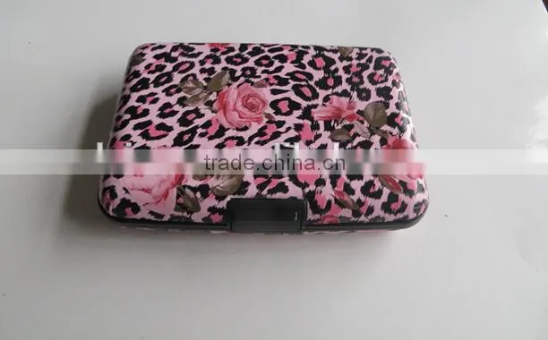 2015 new product promotional gift aluminum wallet