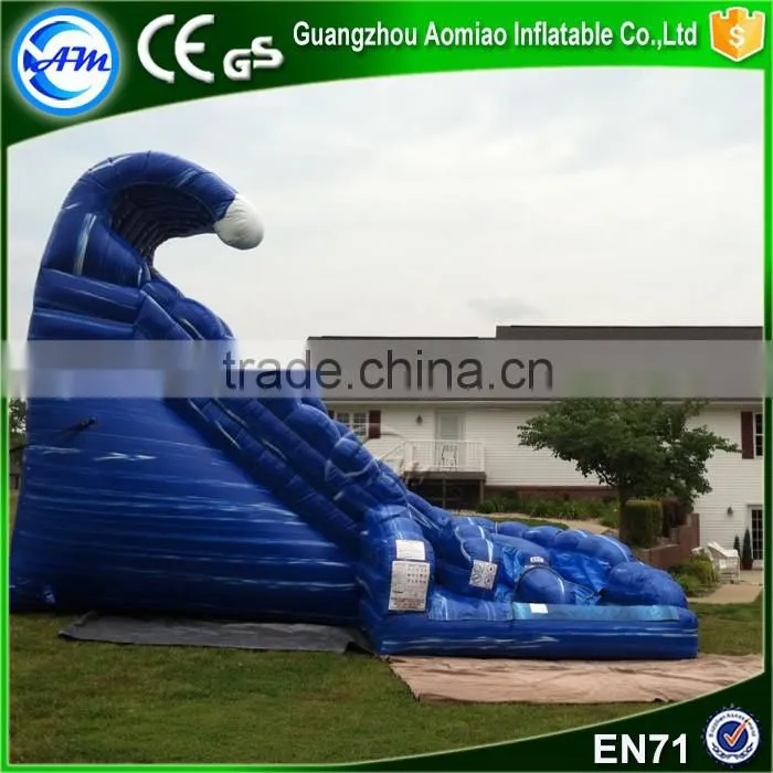 China wonderful inflatable double lane slip slide inflatable slide for pool