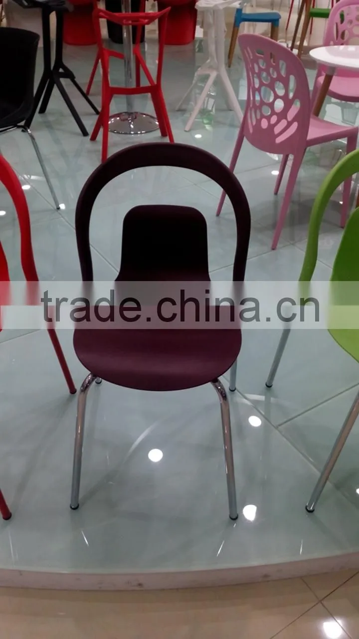 outdoor armless plastic stacking chair cheap chairs HYH-9122