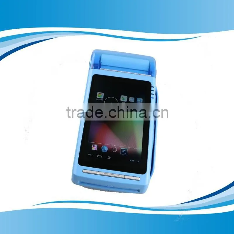 New Arrival Android touch pos terminal with thermal printer smart pos terminal bluetooth