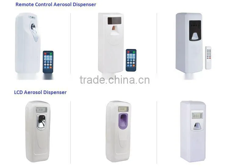 purple spray mouth wall-mounted automatic air freshener dispenser