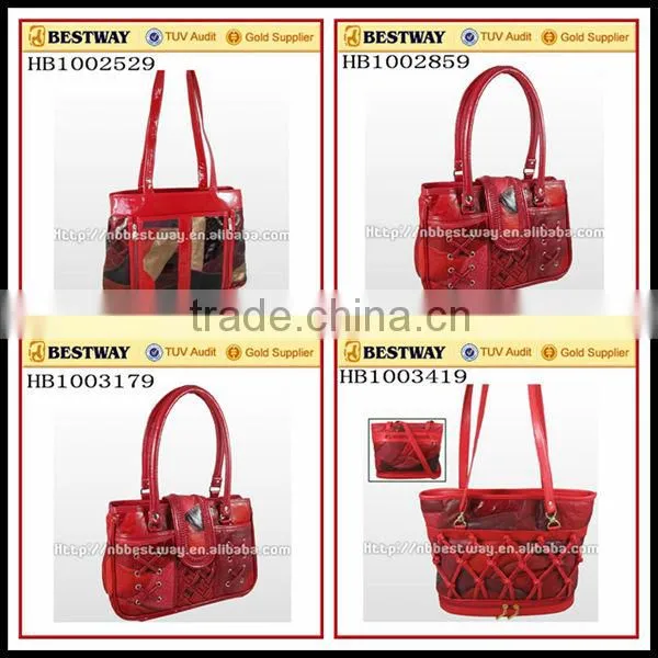 2014 genuine cow leather handbag lady hand bag designers brand popular