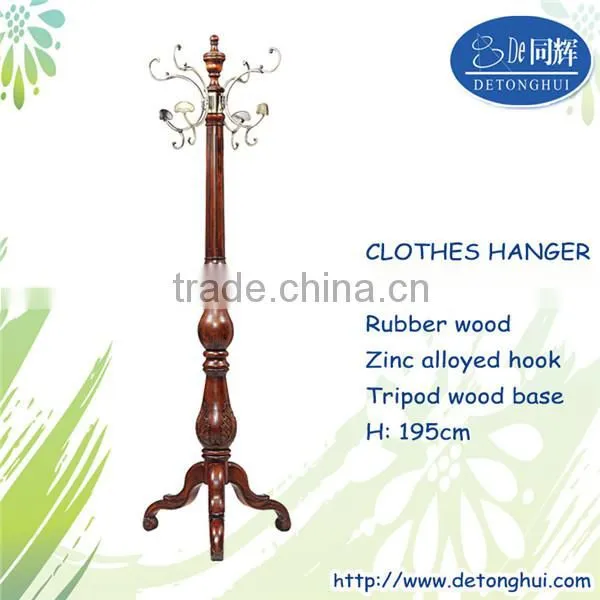 New living room furniture wooden garment hanger stand (S-13#)