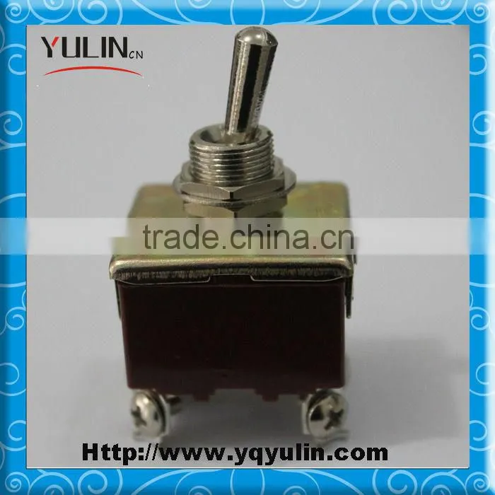 Free sample 48volt 6Pin Screw Terminal ON-ON Sub Miniature Toggle Switch