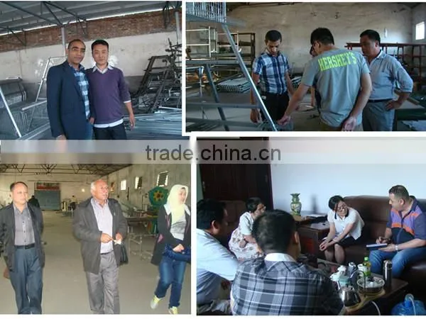poultry farming equipment meat broiler cage for steel chicken house