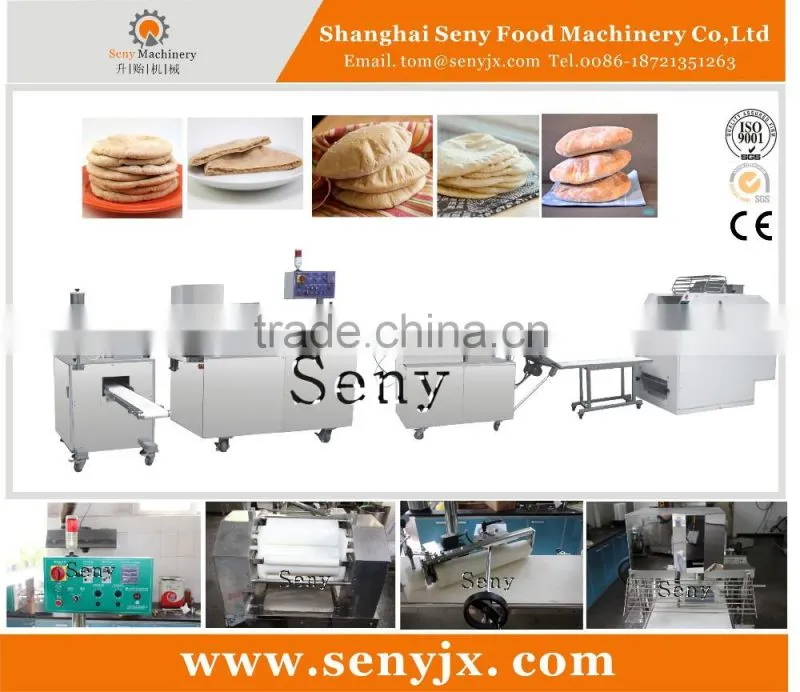 PLC automatic pita bread forming making machine