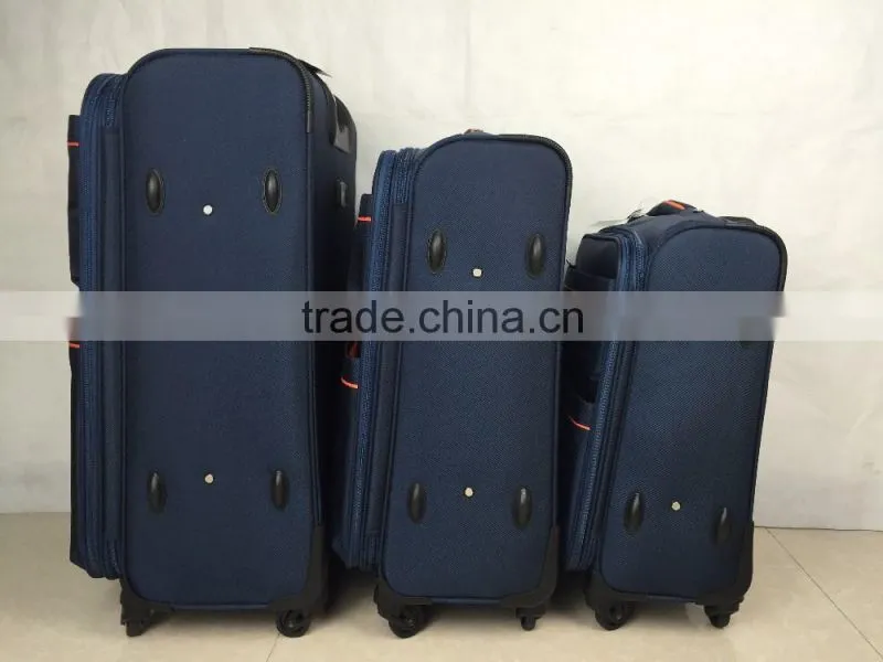 Inventory ready for shipment quality 3pcs trolley luggage set 20''24''28''
