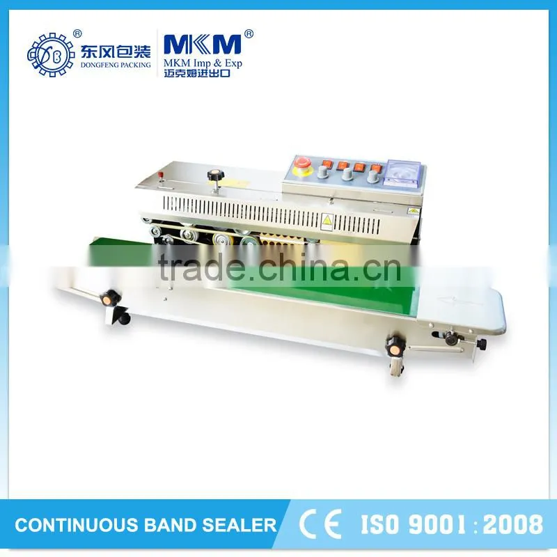 hot selling horizontal sealing machine with a digital counter with reasonable price DBF-810