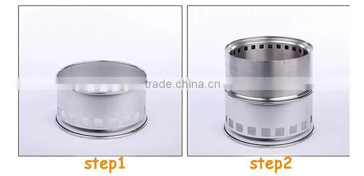outdoor portable mini Wood Stove easy to carry