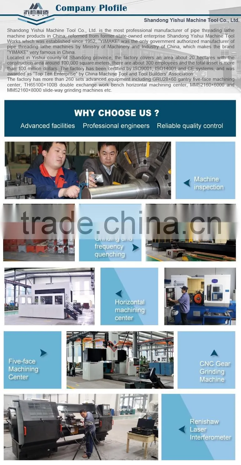 CK61125 heavy duty CNC Lathe, Big Spindle Bore CNC lathe