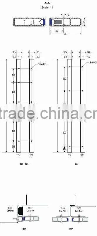 YK-627B6 elevator parts