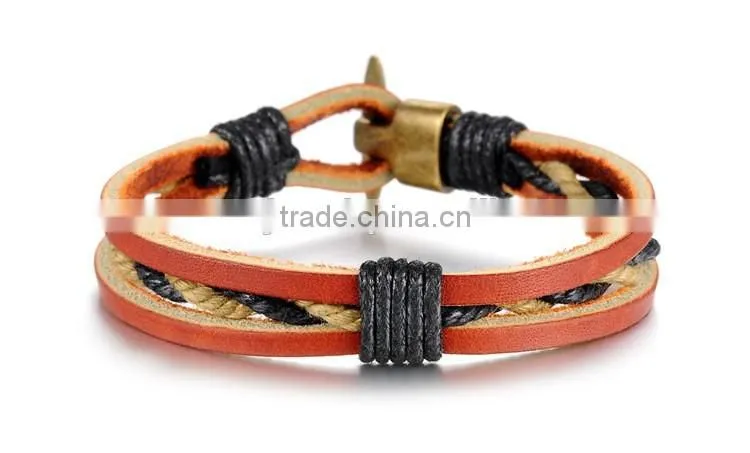 2016 Stainless Steel Jewelry Silver bracelet for men Promotive Gift