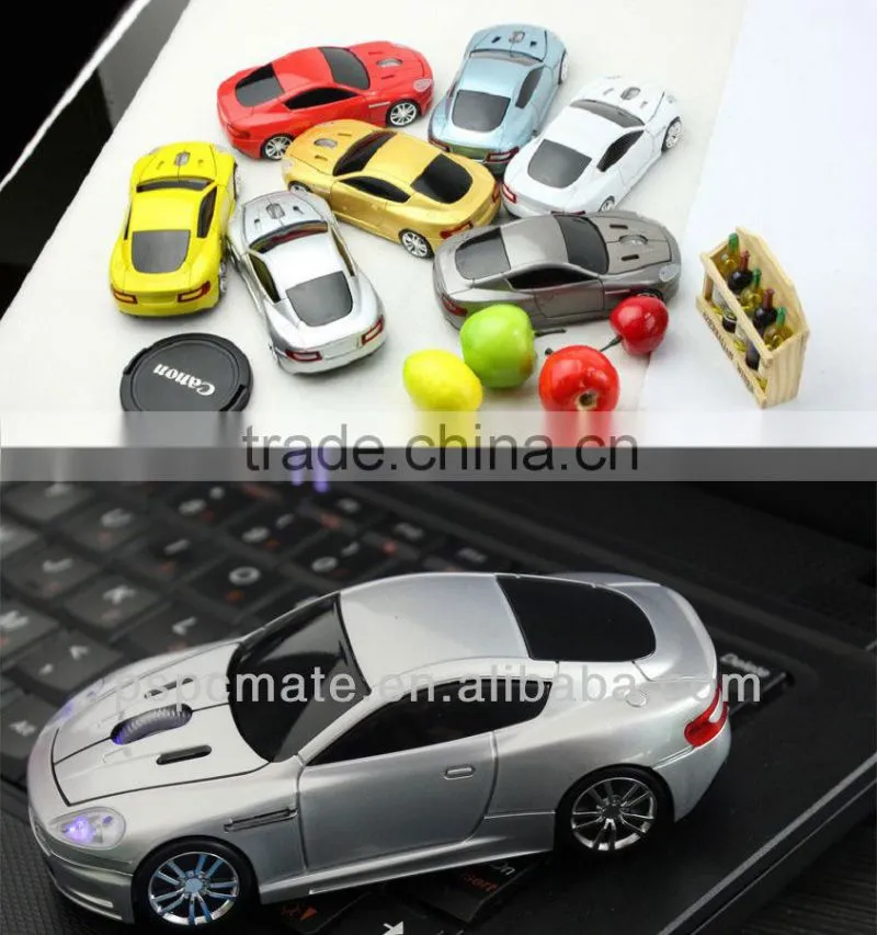 2016 new design bluetooth car shape wireless mouse
