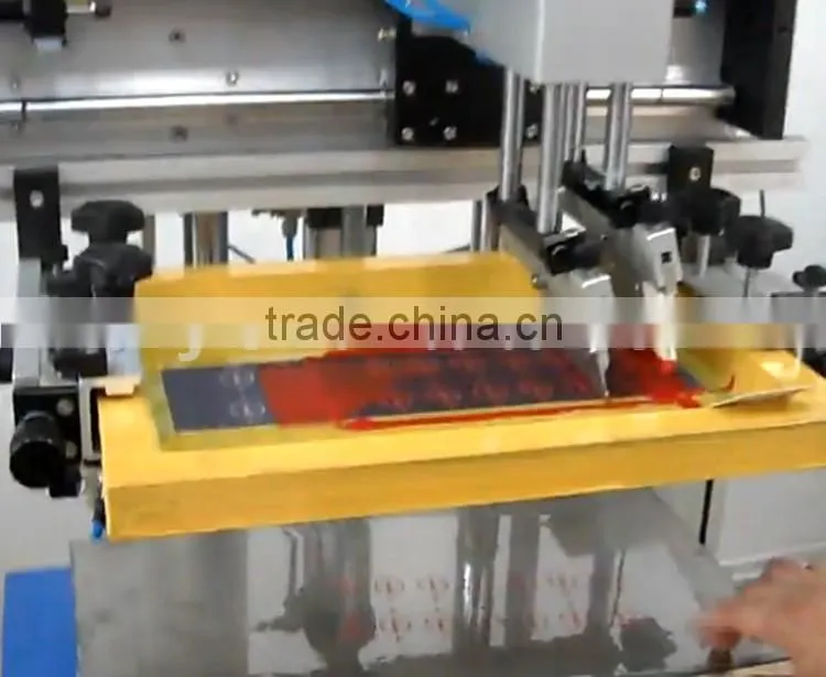 High quality silk screen label printing machine