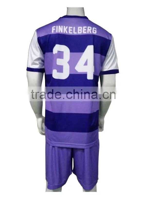 Cheap custom sublimated soccer uniform set