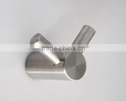 High Quality Stainless Steel Double Robe Hook/Coat Hook Bathroom