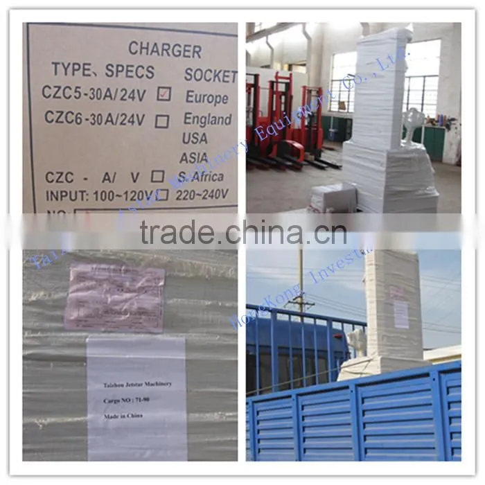 Hot Sale Hydraulic Lift Reach Electric Stacker for Sale