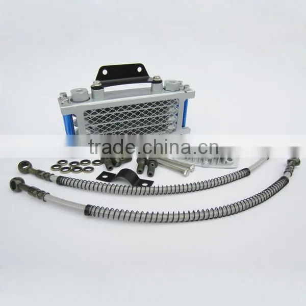 China Hot selling dirt bike parts universal oil cooler kit