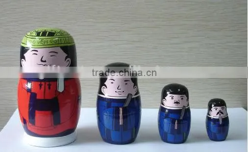 Traditional Chinese elements( zhuang yuan) Nesting Dolls