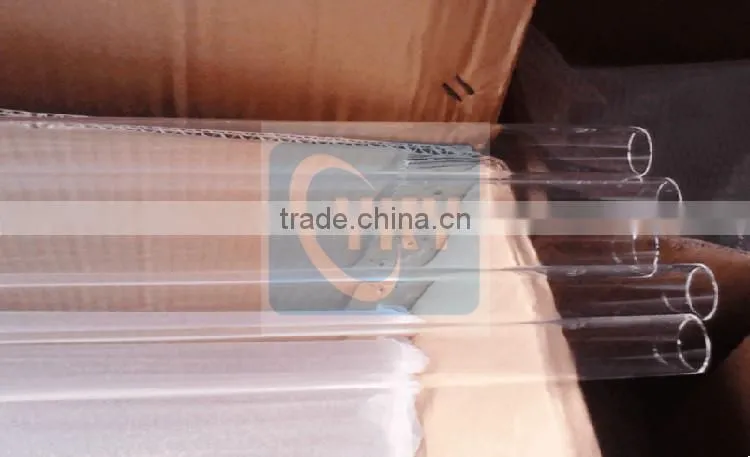 High Quality Transparent Quartz Tube for Double Zones Tube Furnace