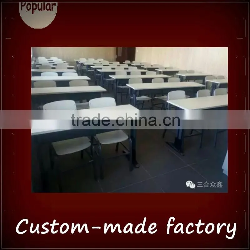 middle shool student classroom adjustable height table and chair