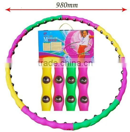 2016 Body Health Hula Hoop for weighted Exercise magnetic massage Hula Hoop