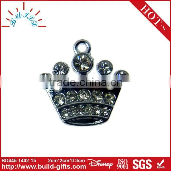 Crystal Charms Pendant crown shaped pendant