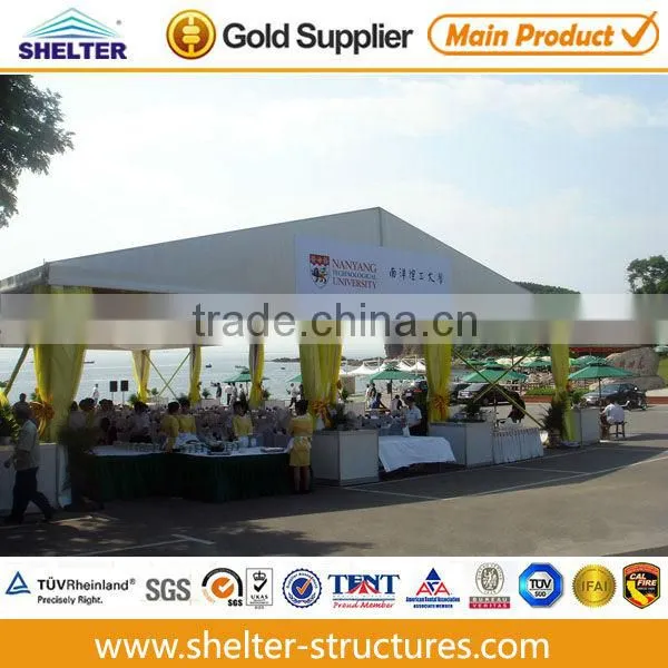1000 seater glass aluminium marquee for banquet, frame marquee for banquet or sale