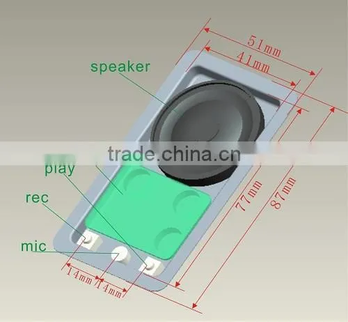 2013 Waterproof sound module for promotion item/gift