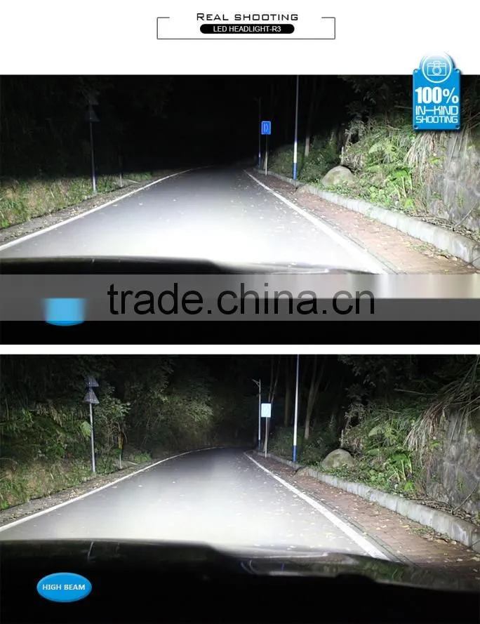 2015 New product 80w 9600 lumen led headlight kit Bulbs 9012 with IP68 Waterproof dust-proof