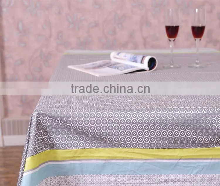 High Quality Cotton Table Cloth , oil cloth fabric
