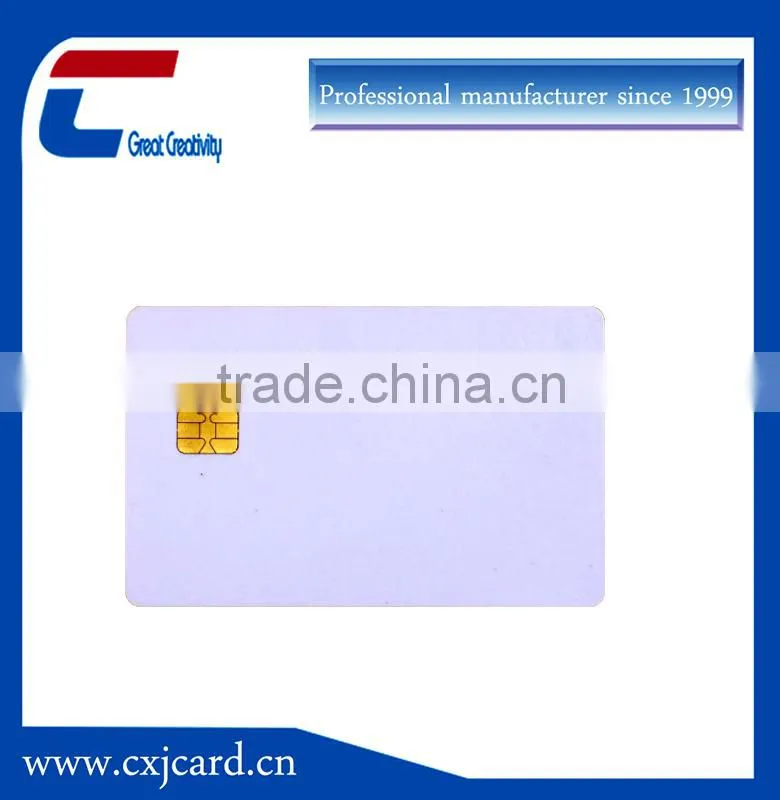 China TOP manufacturer SLE5542 chip card pvc card with chip blank sle5542 card