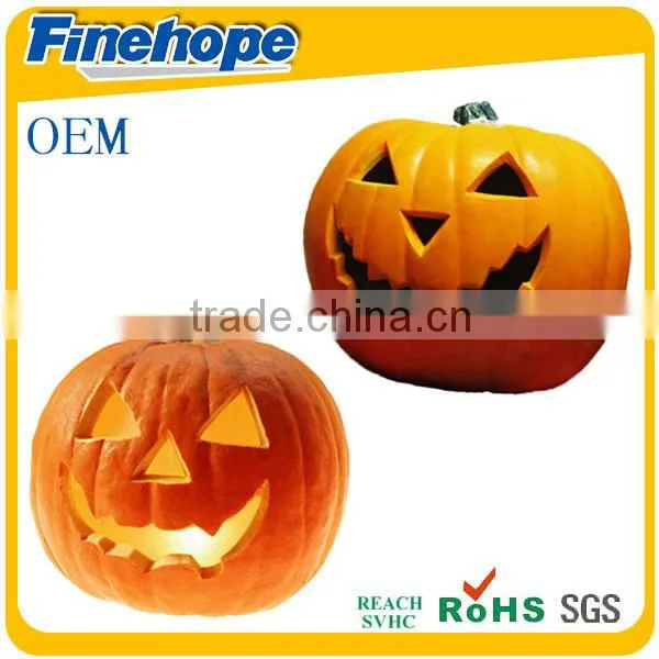 decorative polyurethane small plastic pumpkins