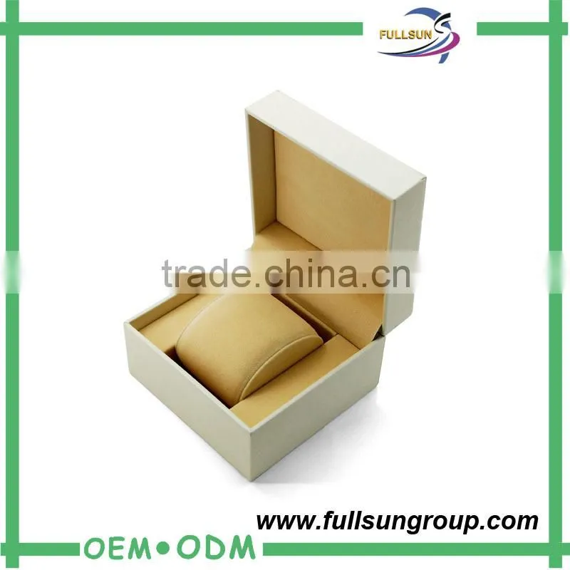 Clear white color gift packaging ring display box