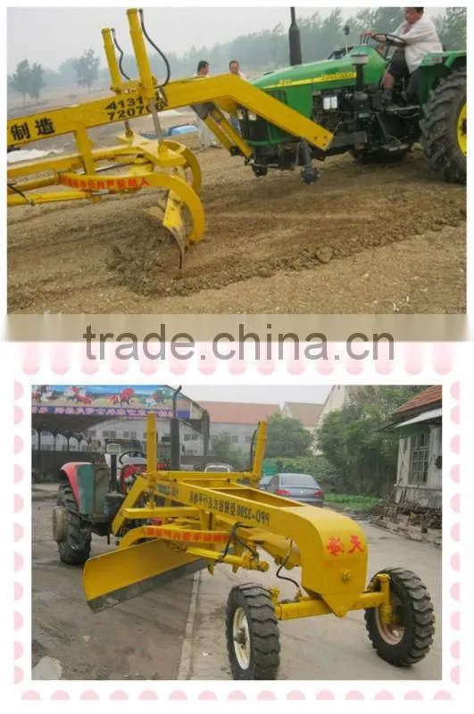 Full Hydraulic Operated Land Grader(wheeled tractor front mounted type)