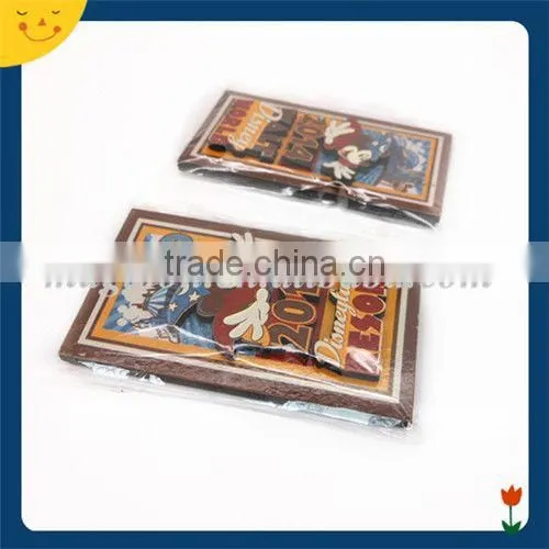 Colorful cute Mickey 3D wooden fridge magnet