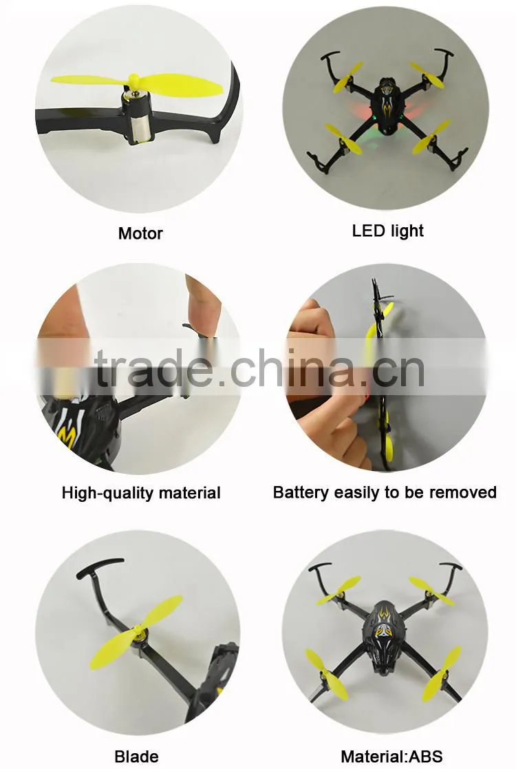 Two flying mode 2.4G micro drones toys with upside down flight.