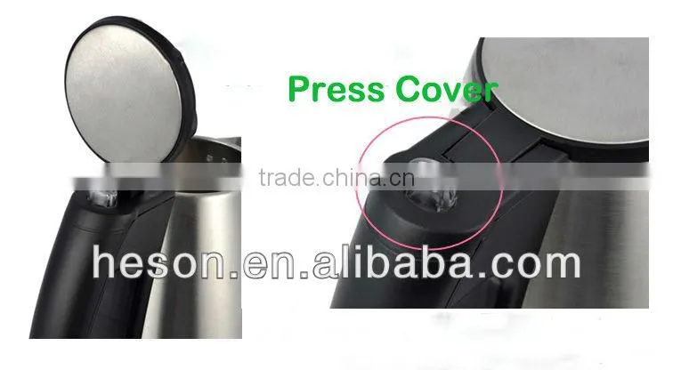 1.2L Stainless Steel fast boiling electric automatic teapot