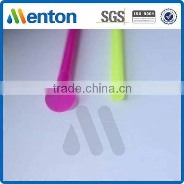 colorful plastic drinking straw with spoon manufacturer
