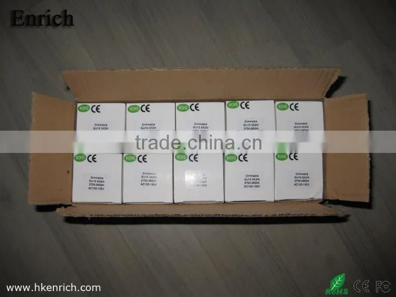 3x2w E27 LED PAR20