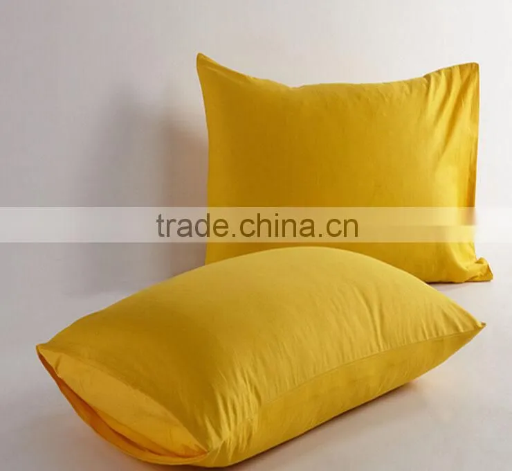 custom pure 100% cotton twill pillow cases