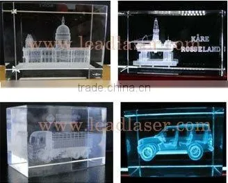Optics Particle Technical 3D Photo Inner Crystal Laser Engraving Machine