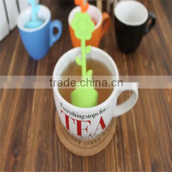 silicone tea strainer,silicone tea strainer in high quality approved by FDA