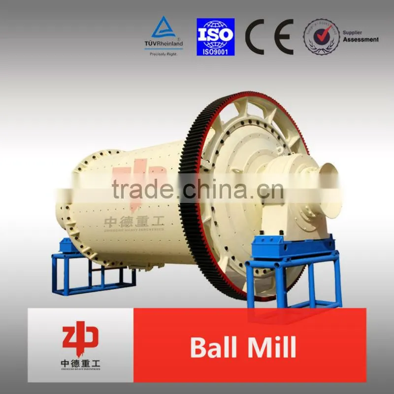 Henan Zhongde produced small mining ball mill with CE and ISO