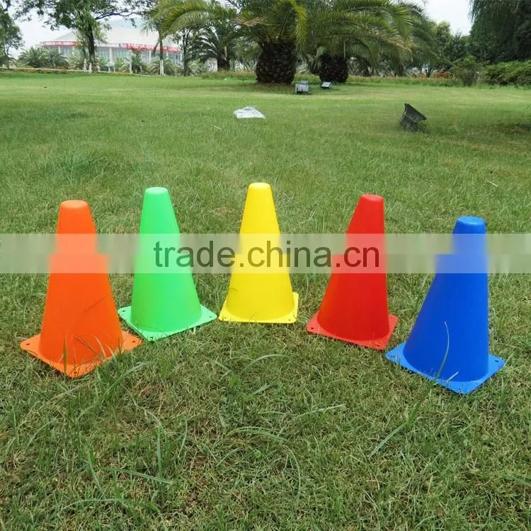 9"Plastic Marker Cone Equipment Soccer Training Dome Cones Set